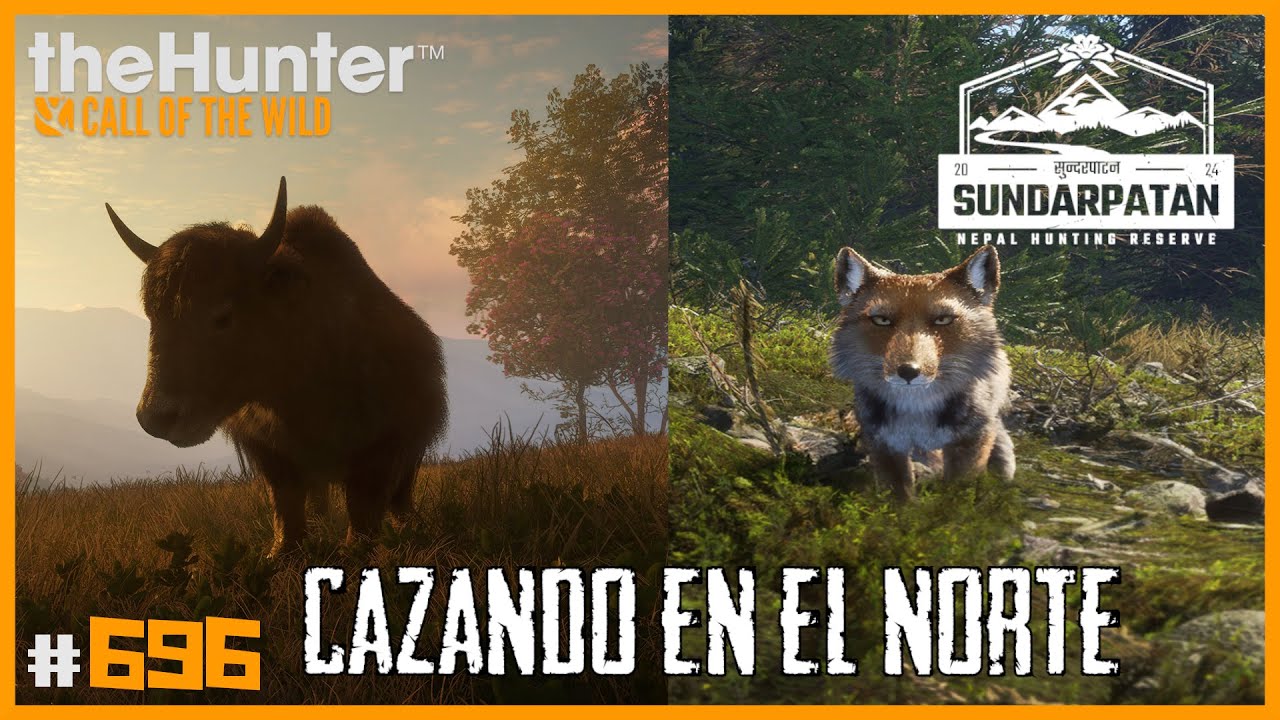 CAZANDO EN EL NORTE - ZORRO TIBETANO, LEOPARDO DE LAS NIEVES, YAK Y TAR | 🦌theHunter: CotW #696