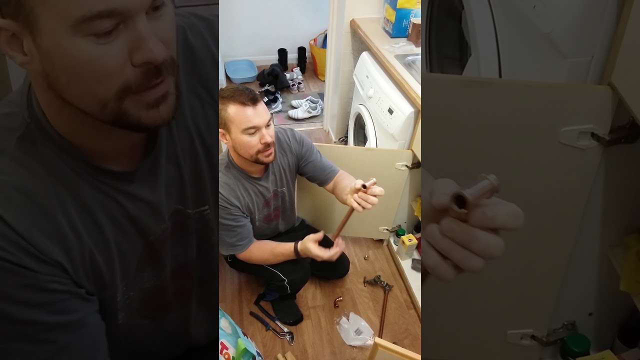 How to remove brass push fit/tectite fitting from copper pipe