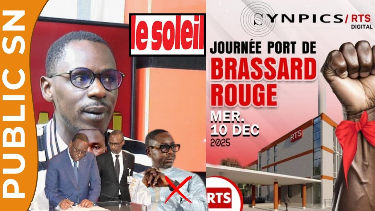 Brassards rouges &agrave; la RTS : l'intervention spontan&eacute;e et stricte de Momo Ciss&eacute; qui accable le....