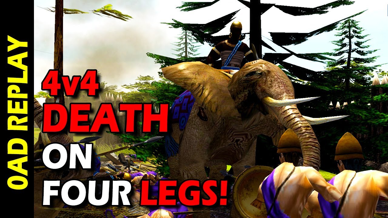 0AD - 4v4 Death on Four Legs!