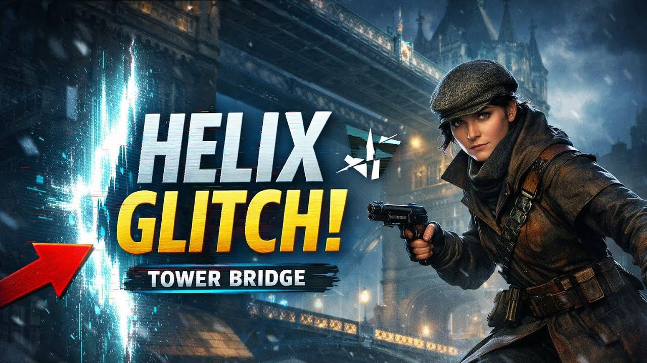 Assassin's Creed&reg; Syndicate Helix Glitch under Tower Bridge (WWI-Lydia)