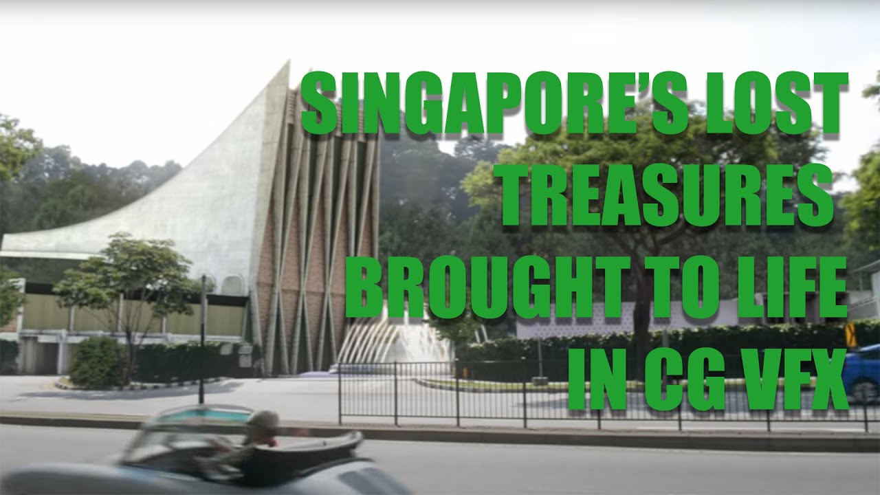 Old Singapore Icons Brought to Life with 3D Computer VFX