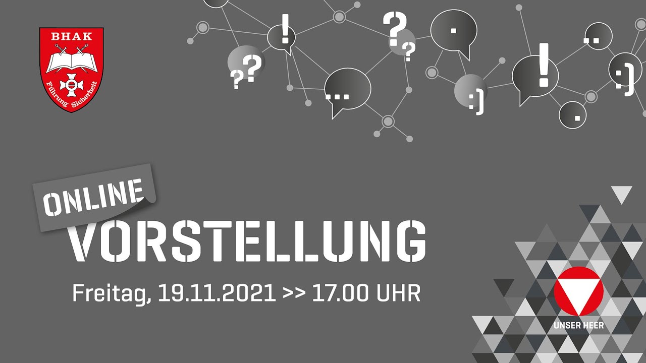 Live-Online-Vorstellung