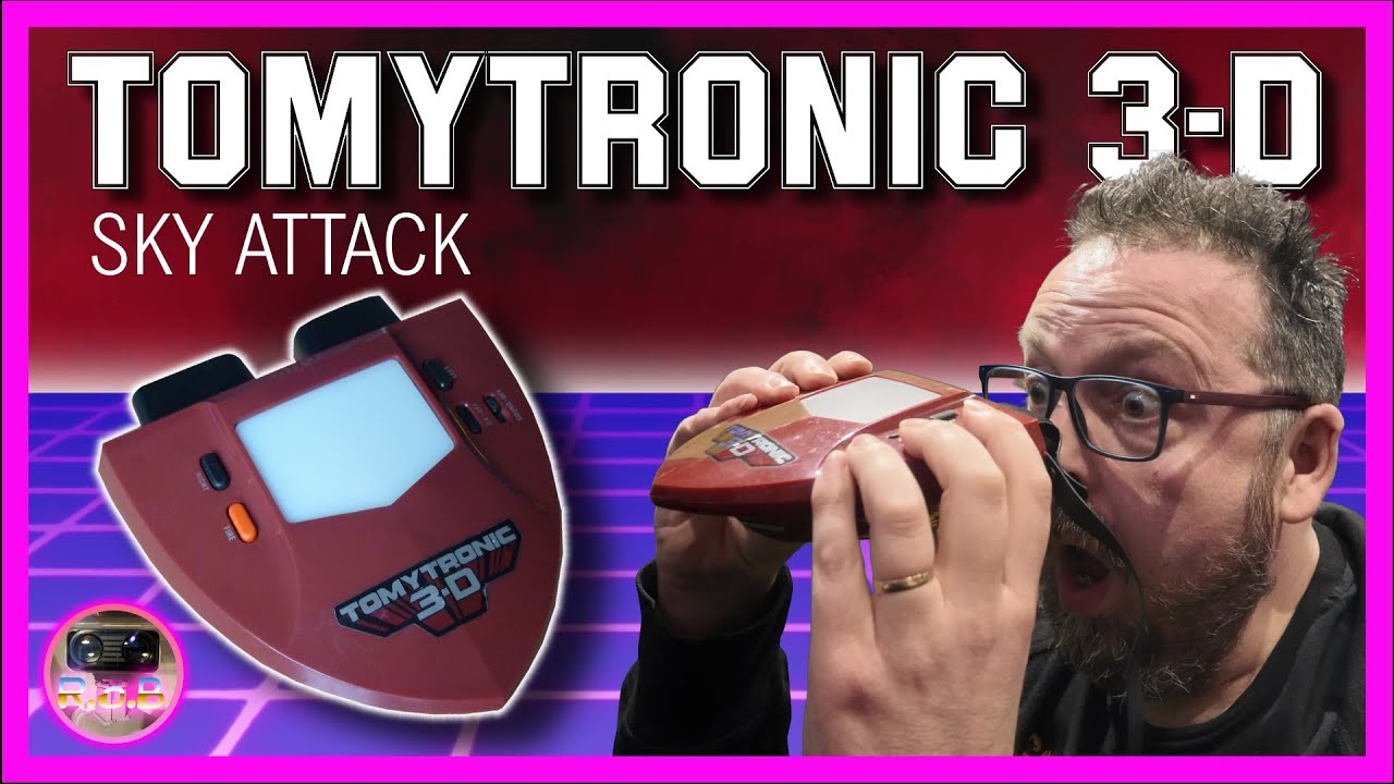 TOMYTRONIC Sky Attack — первый портативный 3D-плеер? | Retro Bytes