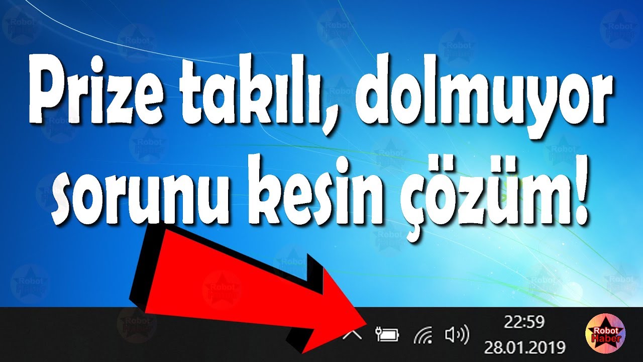 Bilgisayar PRİZE TAKILI, DOLMUYOR sorunu &ccedil;&ouml;z&uuml;m&uuml;, Batarya şarj sorunu nasıl giderilir?