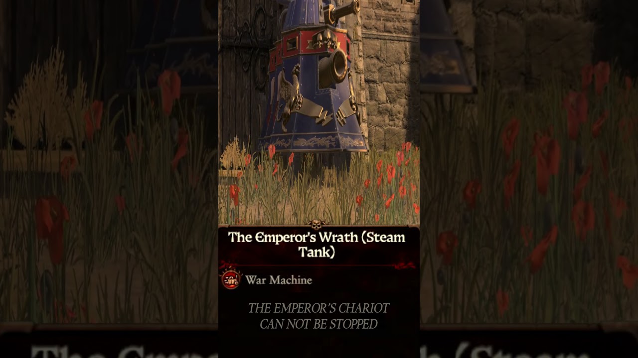 THE EMPEROR KARL FRANZ'S CHARIOT CAN NOT BE STOPPED