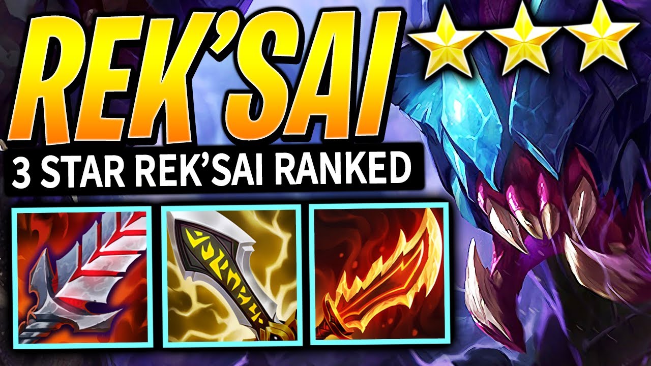 Trying The 3-STAR REK'SAI in TFT Ranked SET 16?! -  Best 16.3B Meta | Teamfight Tactics Guide