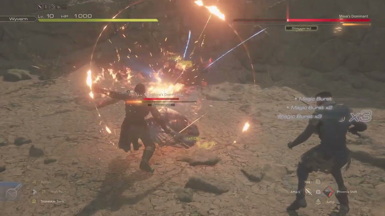 FINAL FANTASY XVI - Fighting Shiva Dominant