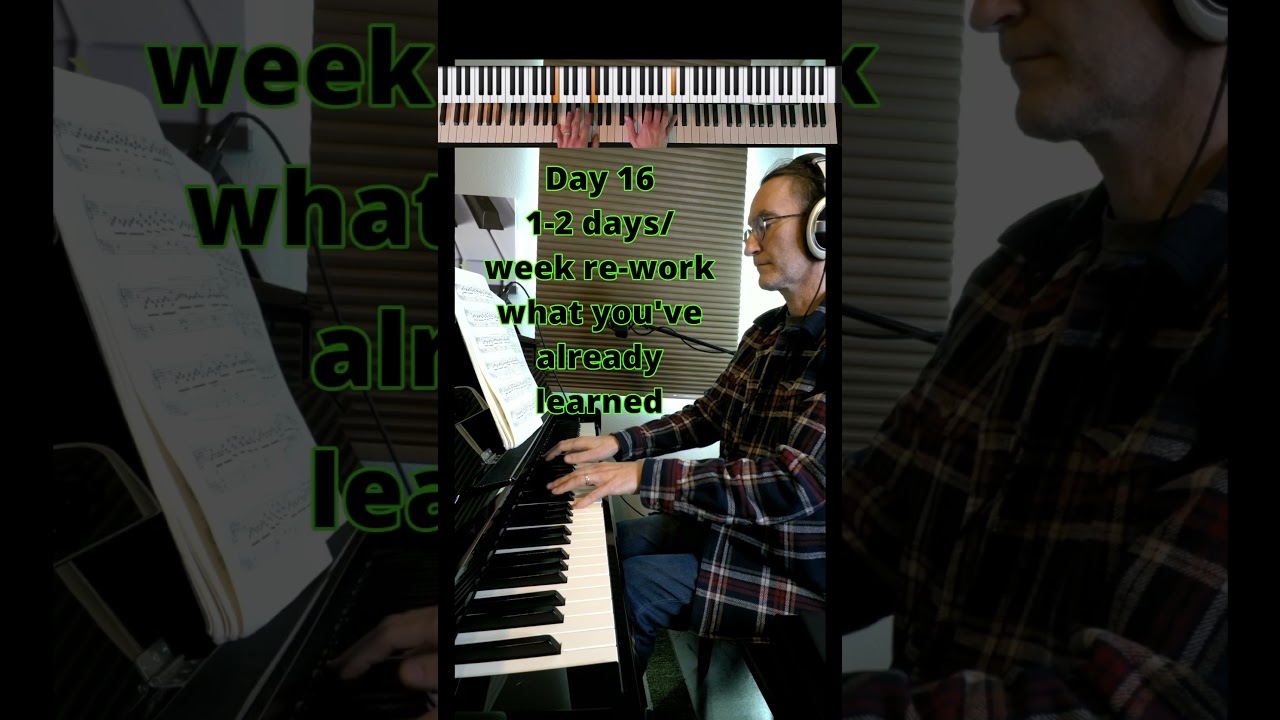 Day 16 Piano Teacher's Practice Journey: Working on Musicality is as Important as the Notes