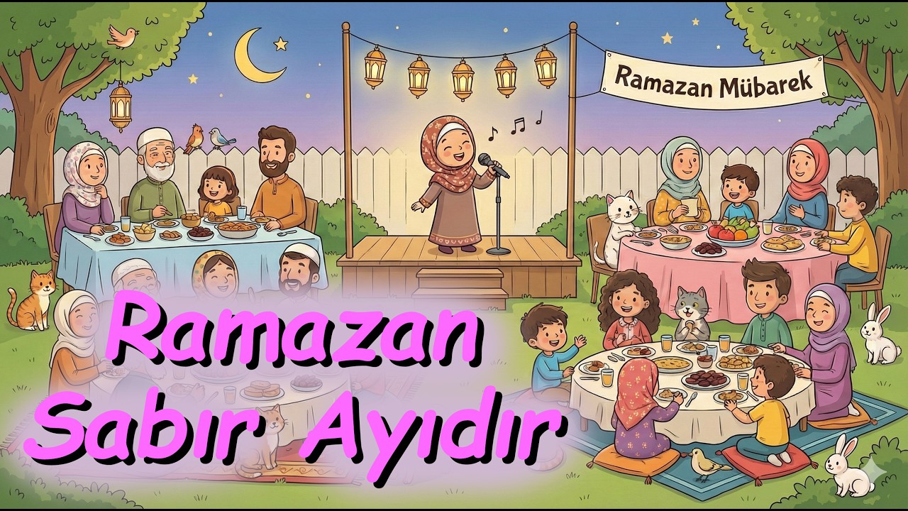 Çocuk Şarkıları | Ramazan Sabır Ayı | Minik Kalpler Durağı