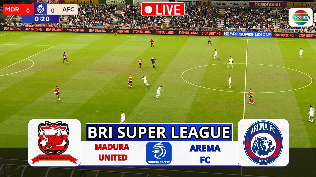 MADURA UNITED vs AREMA FC | BRI SUPER LEAGUE 2025/2026 | virtual match