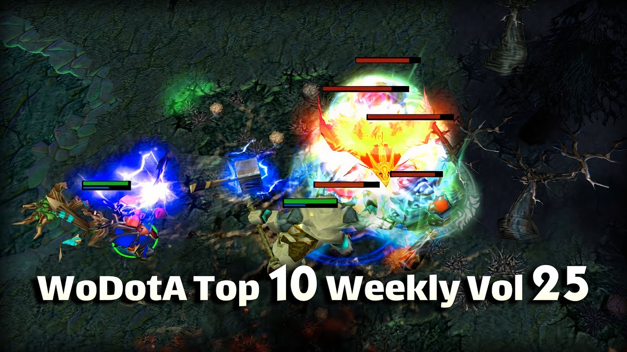 WoDotA Top10 Weekly 2025, выпуск 25 [Лучшие эпические моменты Dota 1]