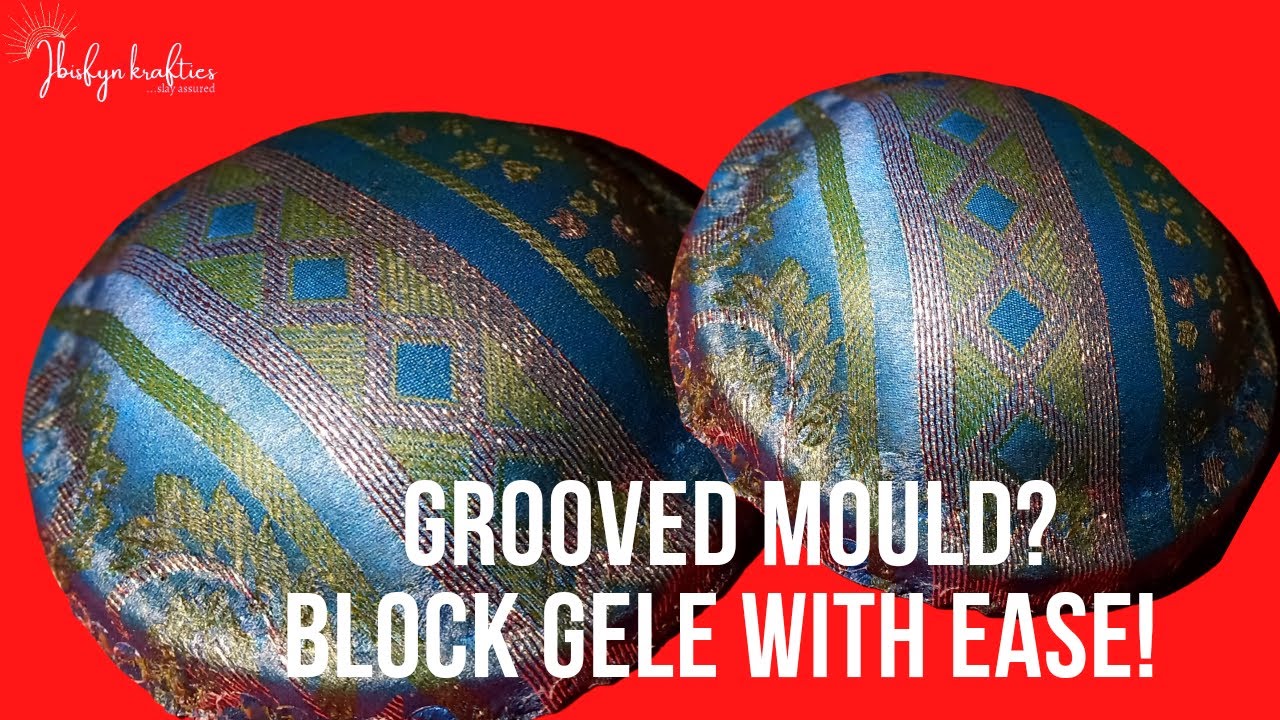 How to Block/Mould a fascinator with Gele/Beginner friendly
