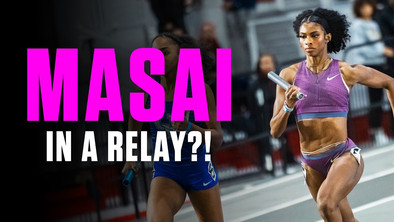 Masai Russell, Devynne Charlton Race 4x400m Against Collegians! Rod McCravy Invite 2025