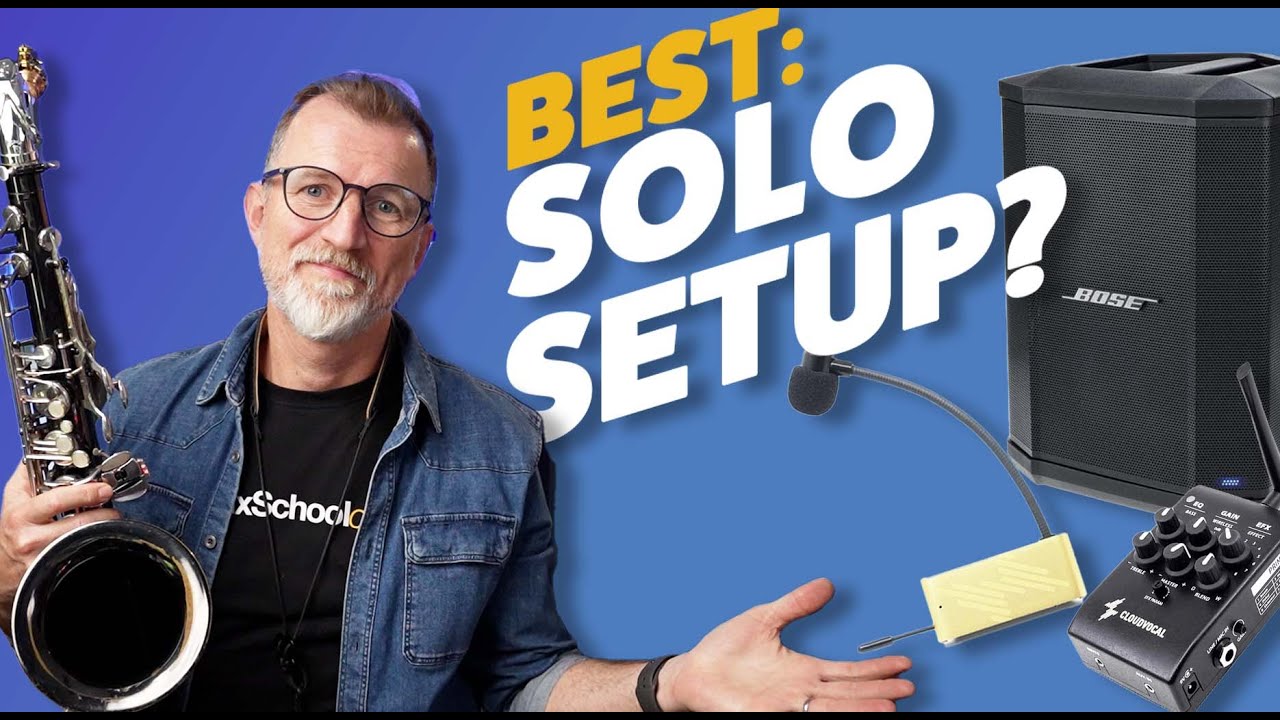 What you'll need to gig as a solo sax player | compact setup