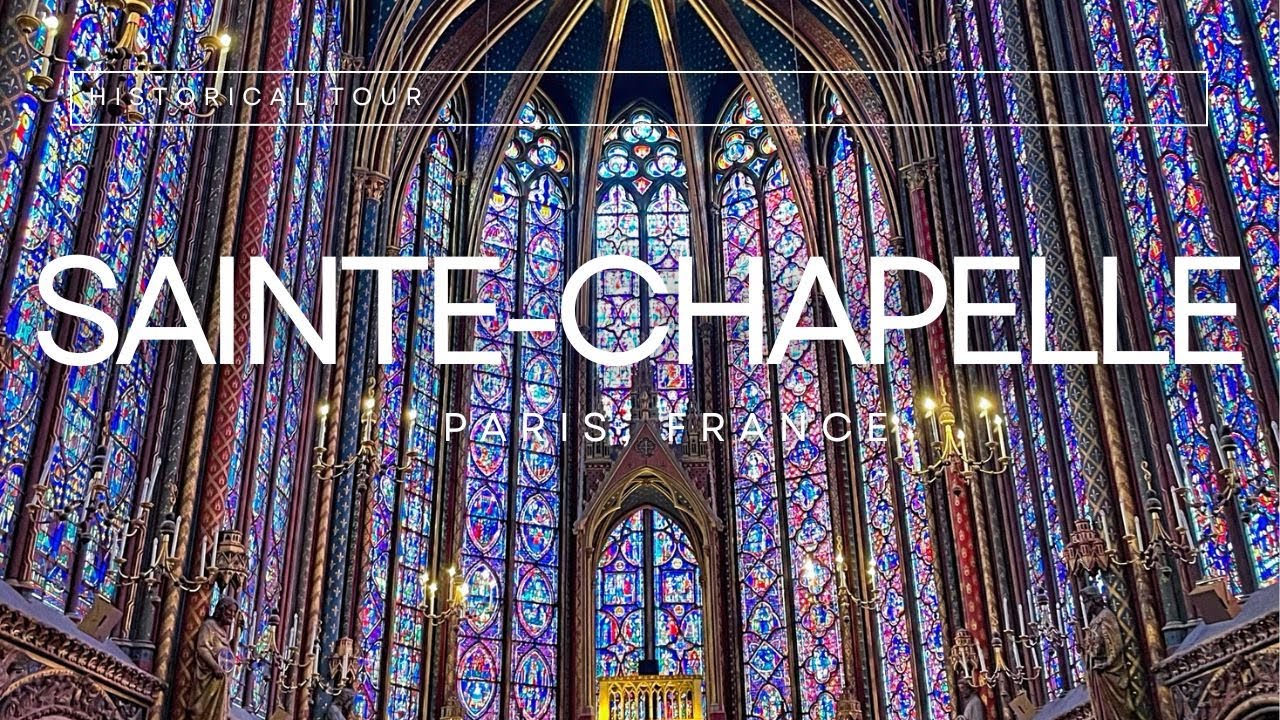 Visiting Sainte-Chapelle in Paris, France