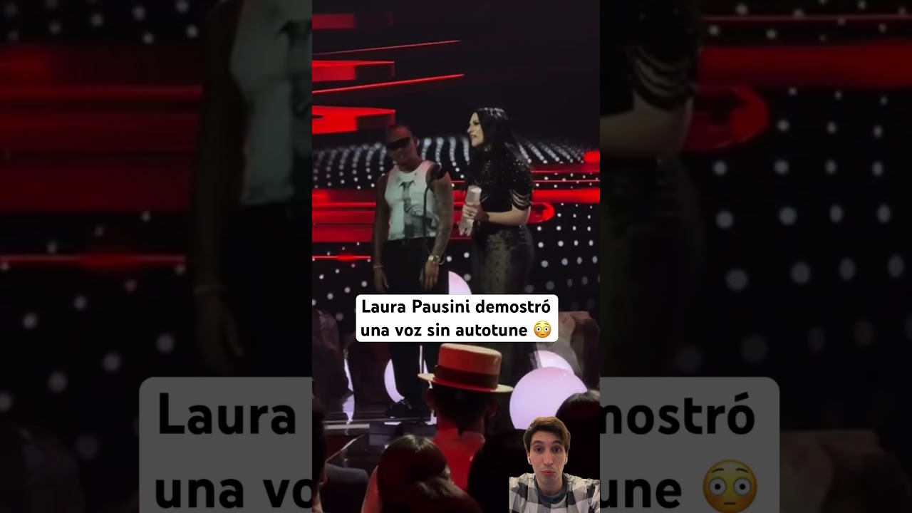 Laura Pausini demostró una voz sin autotune 