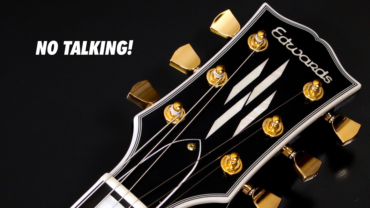 This Japanese Les Paul is a GIBSON KILLER! | ESP Edwards E-LP-130CD - NO TALKING!