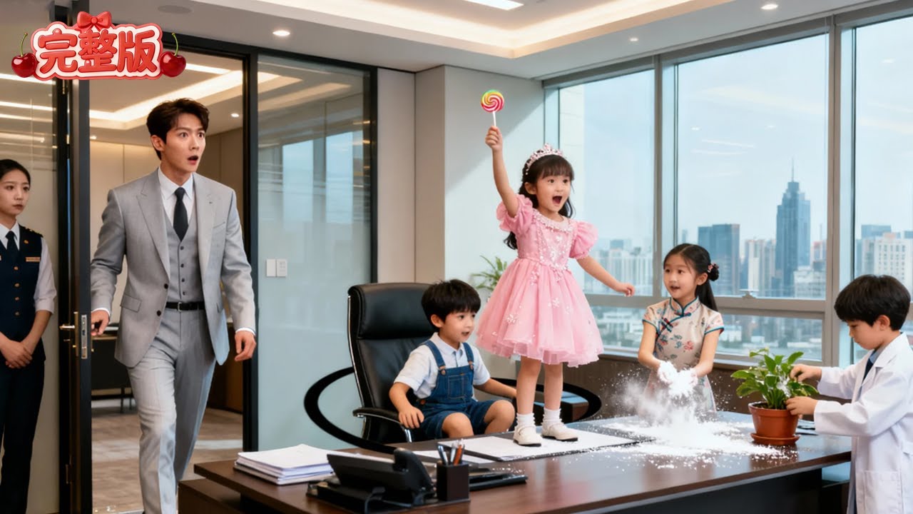 傳聞總裁三十年不近女色，誰料隔天萌寶闖進辦公室齊喊：「爹地，抓到你啦！」總裁當場石化，立刻豪擲重金，掀翻全城尋找那晚的女孩！