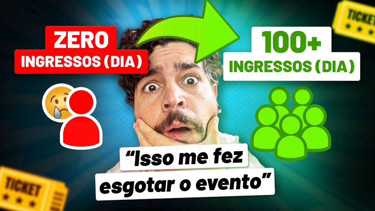 Se você vende ingressos dessa forma em 2025, PARE AGORA!