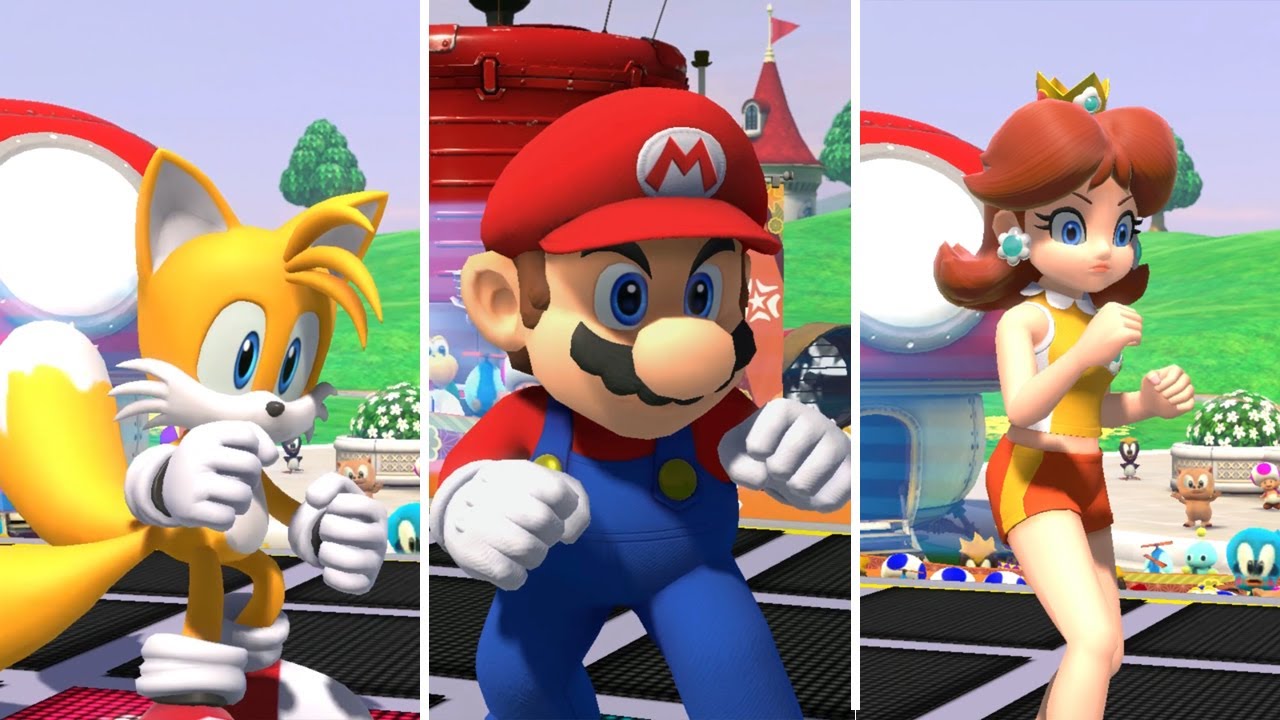 Mario & Sonic at the Olympic Games Tokyo 2020   All Characters Dream Karate Gameplay