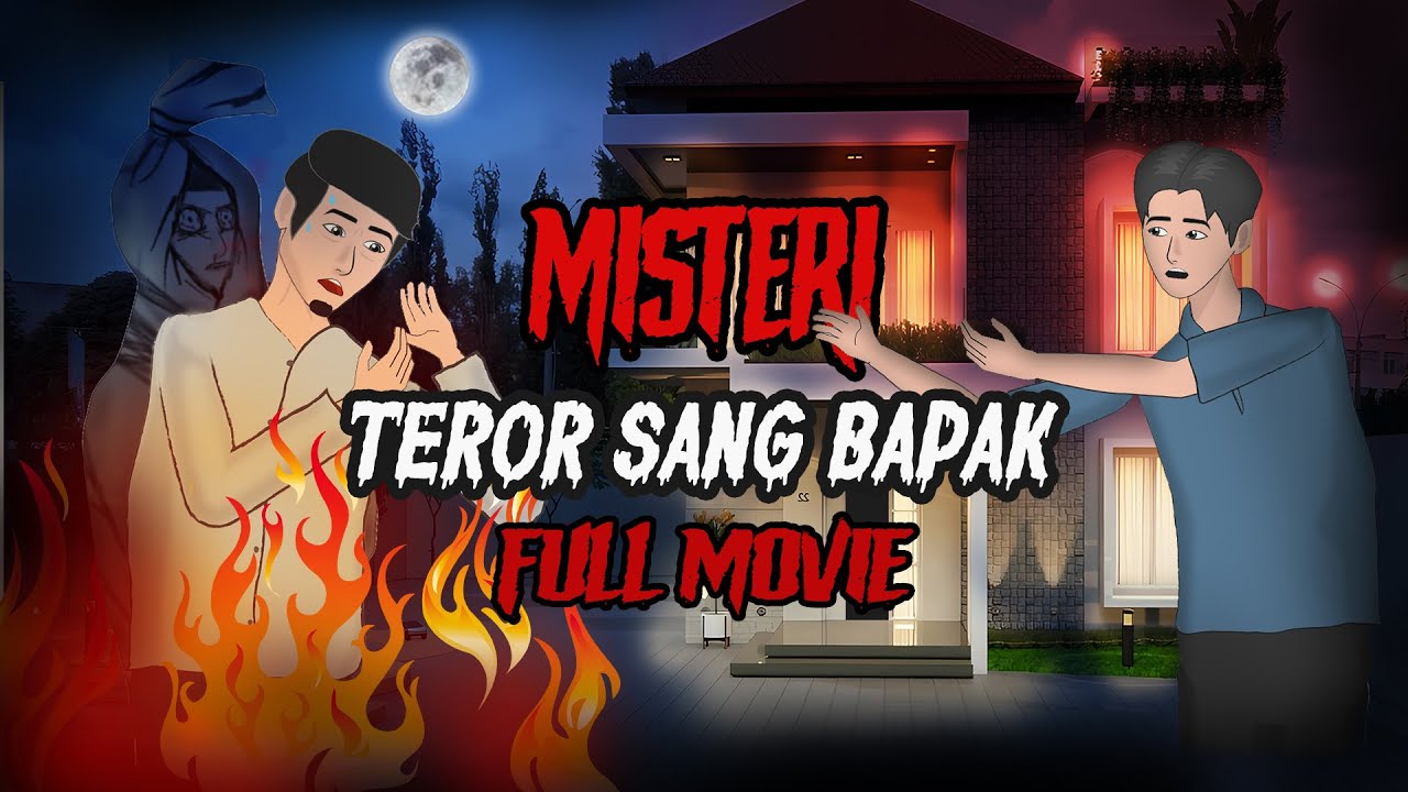 Misteri Teror Bapak - Permintaan Sang Pocong FULL MOVIE | Animasi Kartun Hantu Horor Terbaru