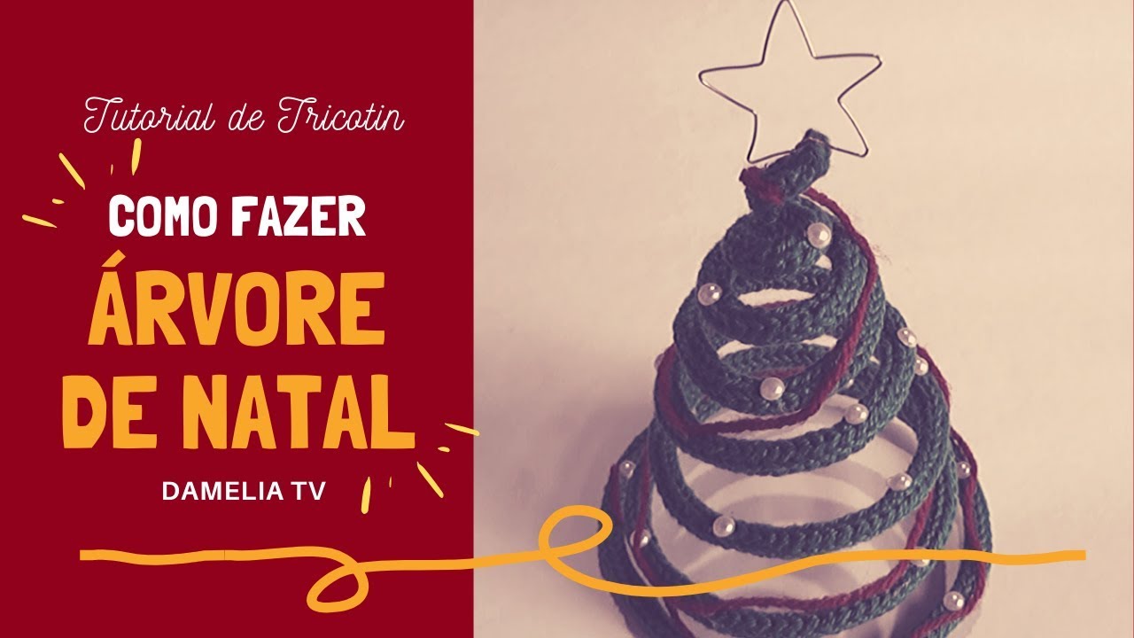 Como fazer ÁRVORE DE NATAL em Tricotin | Tutorial passo a passo
