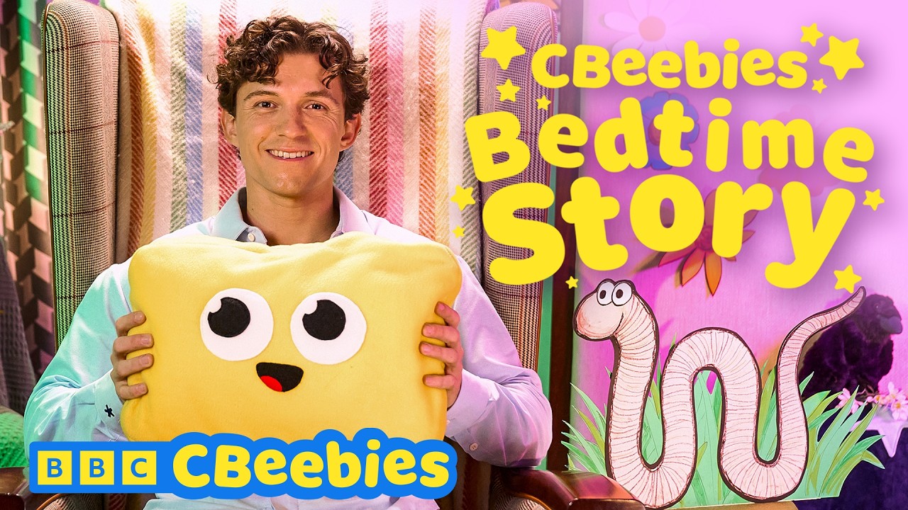 Tom Holland Reads Superworm Bedtime Story | CBeebies Bedtime Story for Toddlers🌙🚀🪐