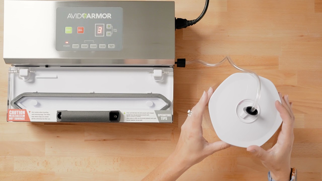 How to Vacuum Seal Mason Jars With The A100 Vacuum Sealer | Avid Armor