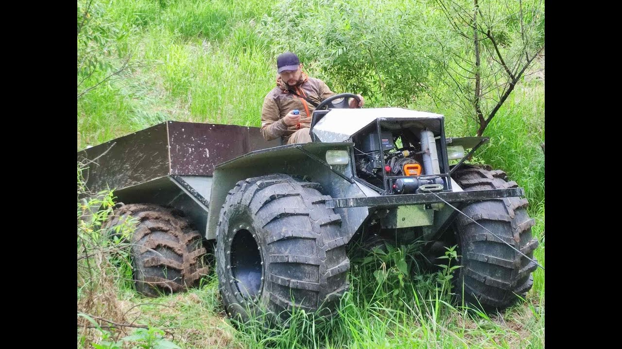 поездка  на переломке на реку.Каракат  по воде