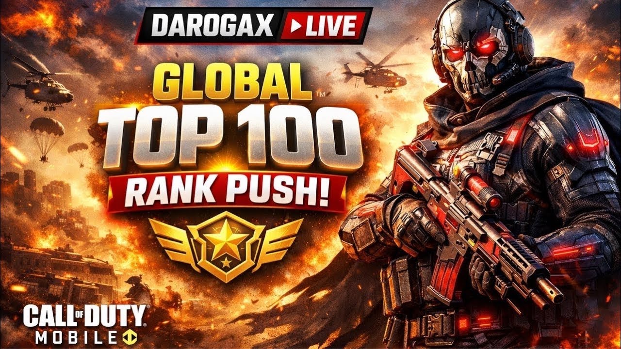 ROAD TO GLOBAL TOP 5000 🏆 | COD Mobile Live