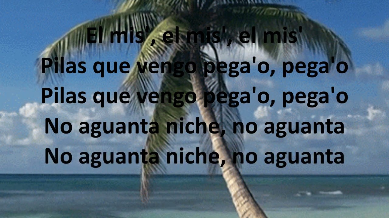 Los trapitos al agua karaoke - Mr black
