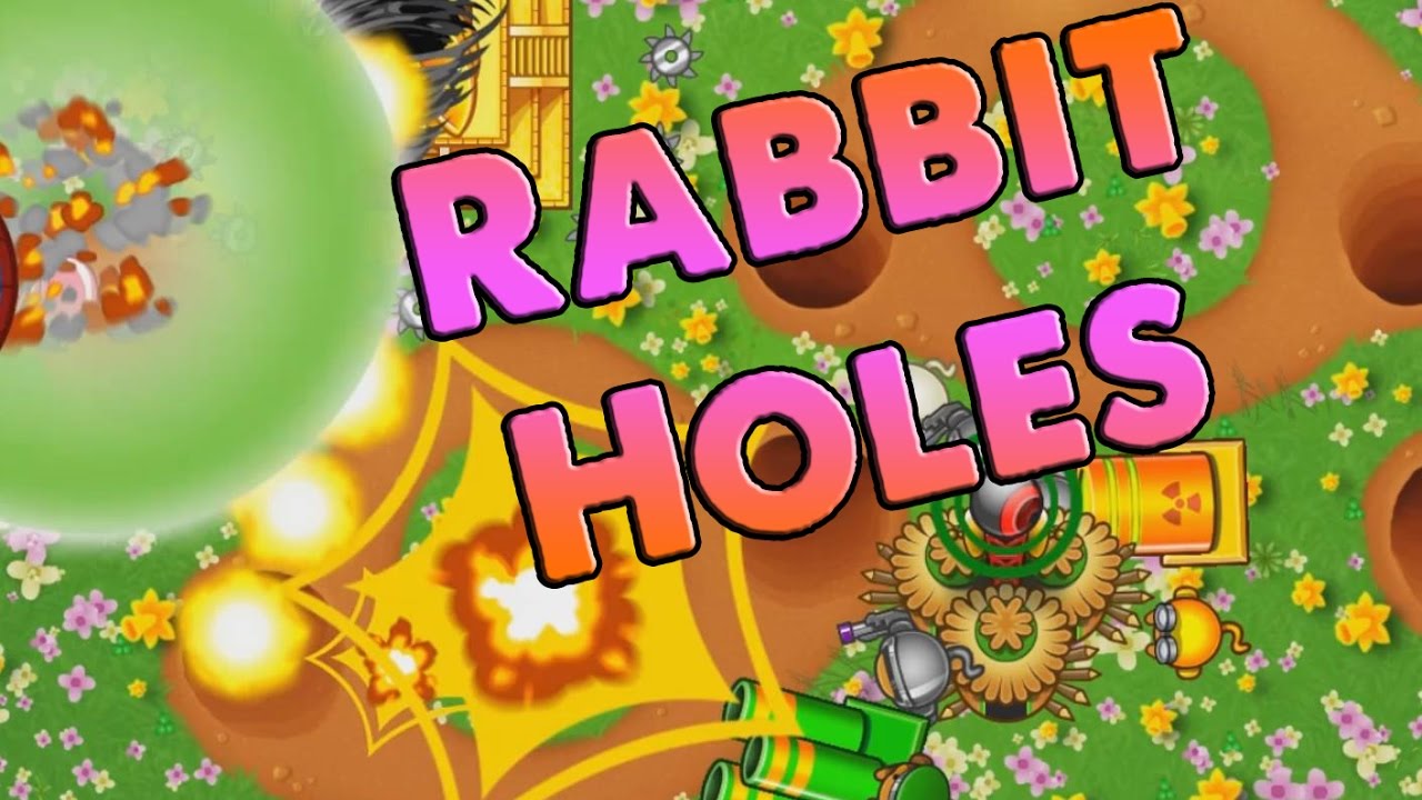 NEW MAP! BTD5 Easter Map Rabbit Holds - Hard NLL