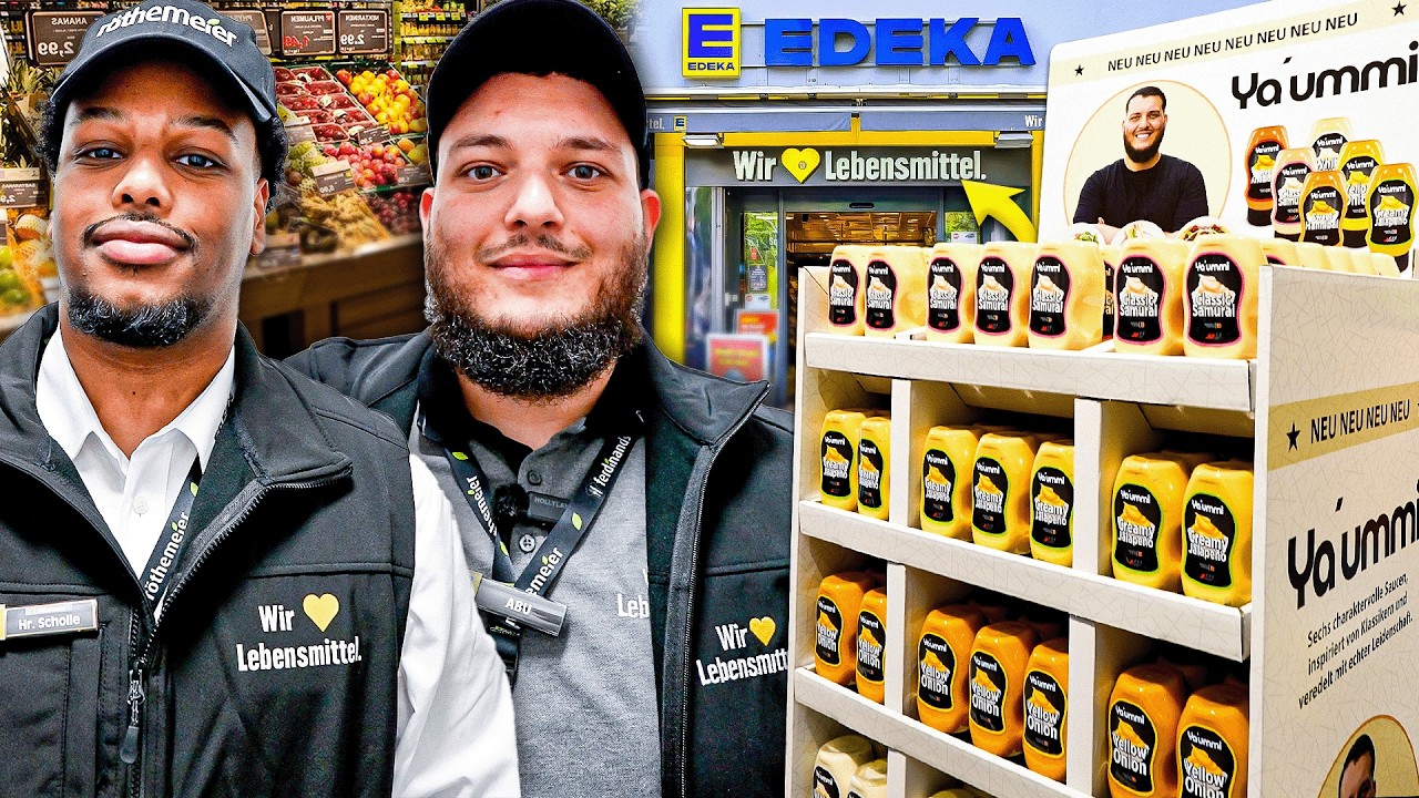 EIN TAG BEI EDEKA | YA'UMMI SAUCEN SIND DA!