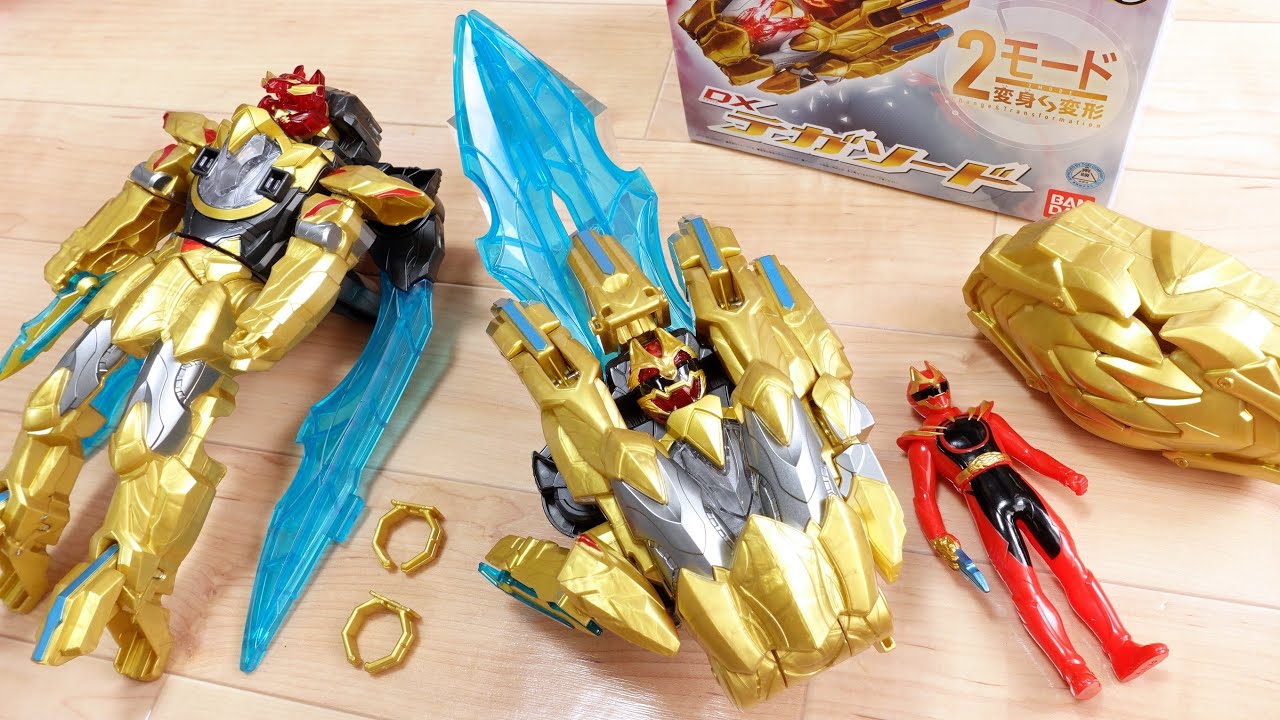ゴジュウウルフに変身 & テガソードレッドに変形！DXテガソード & ウルフ/レッドセンタイリング レビュー！ナンバーワン戦隊ゴジュウジャー