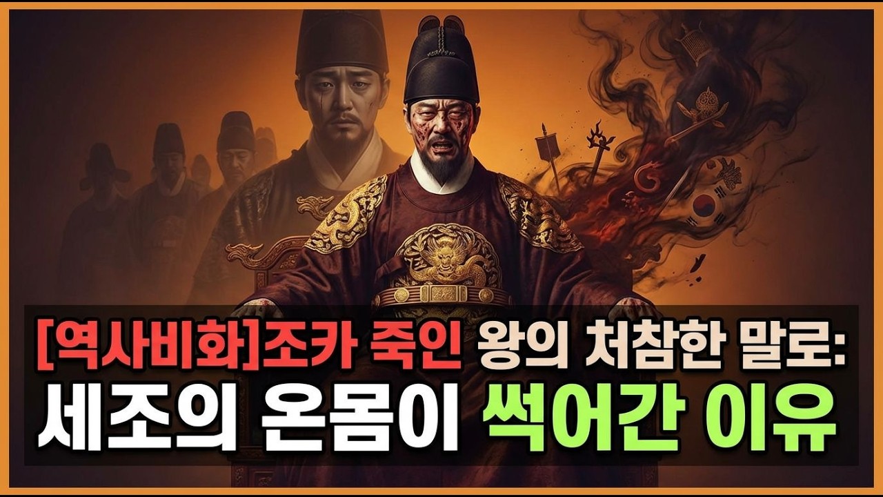 [역사비화]조카 죽인 왕의 처참한 말로: 세조의 온몸이 썩어간 이유