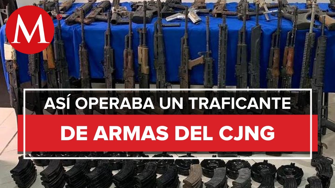 En EU, dan más de 6 años de cárcel a mexicano por traficar armas para el CJNG