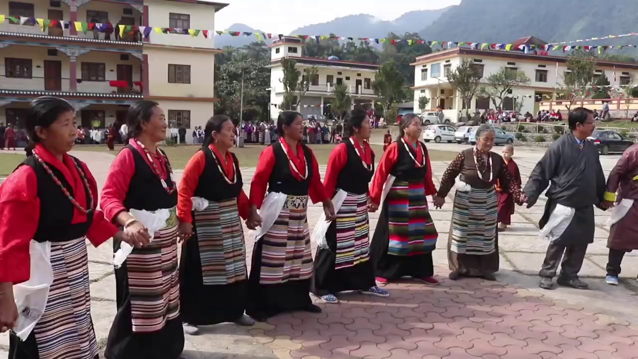 Traditional Dance(Bro) during Chuknipa Losar Celebration @ Tuting