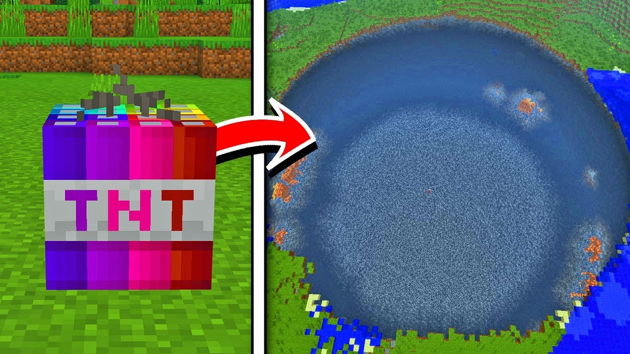 *REGNBUE TNT* LAVER KÆMPE EKSPLOSION!? Dansk Minecraft