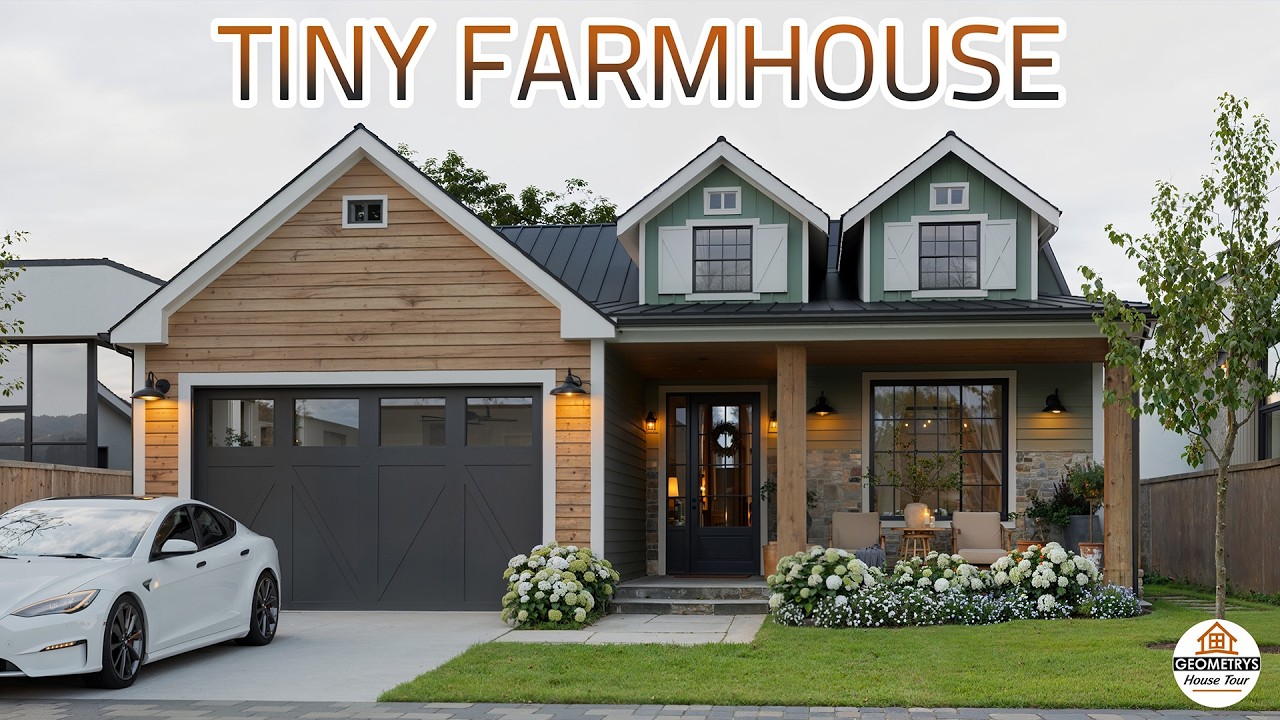 Stunning Tiny Farmhouse Living in Just 1700 Sqft