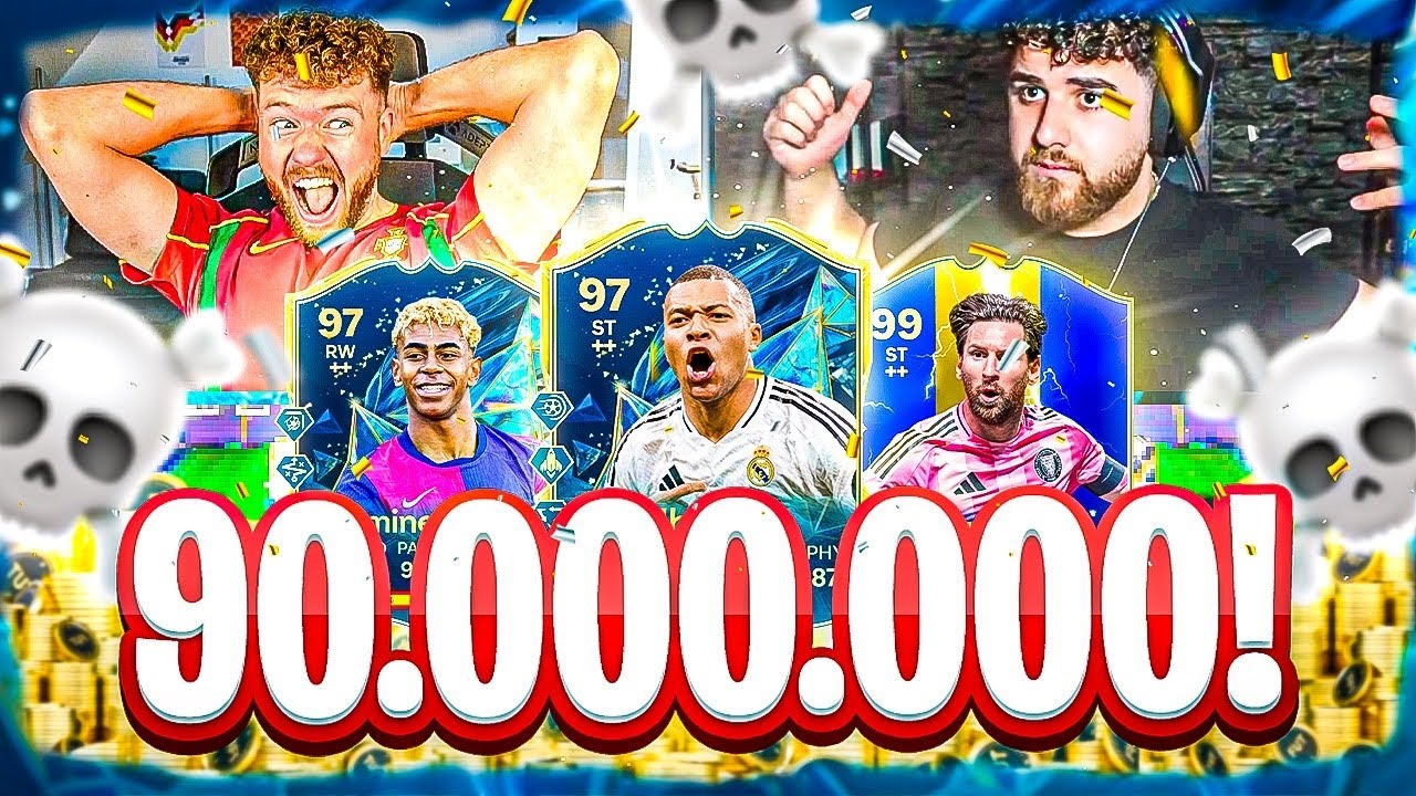 R.I.P GAME OVER 🚨☠ 90 MIO COINS SBB ZERSTÖRT ALLES 🚑😭 FC 25