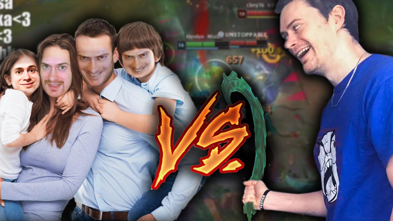 Šikanuji svoji rodinu! - Illaoi 1v4 proti rodině