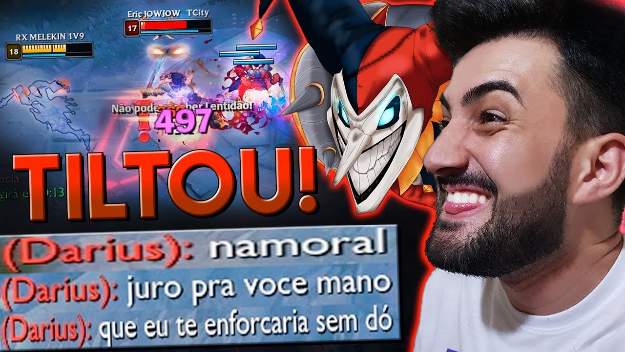 O FAMOSO SHACO TOP TILTADOR! *PERGUNTARAM SE ERA O PIMPIMENTA OU RODIL* - RodiL