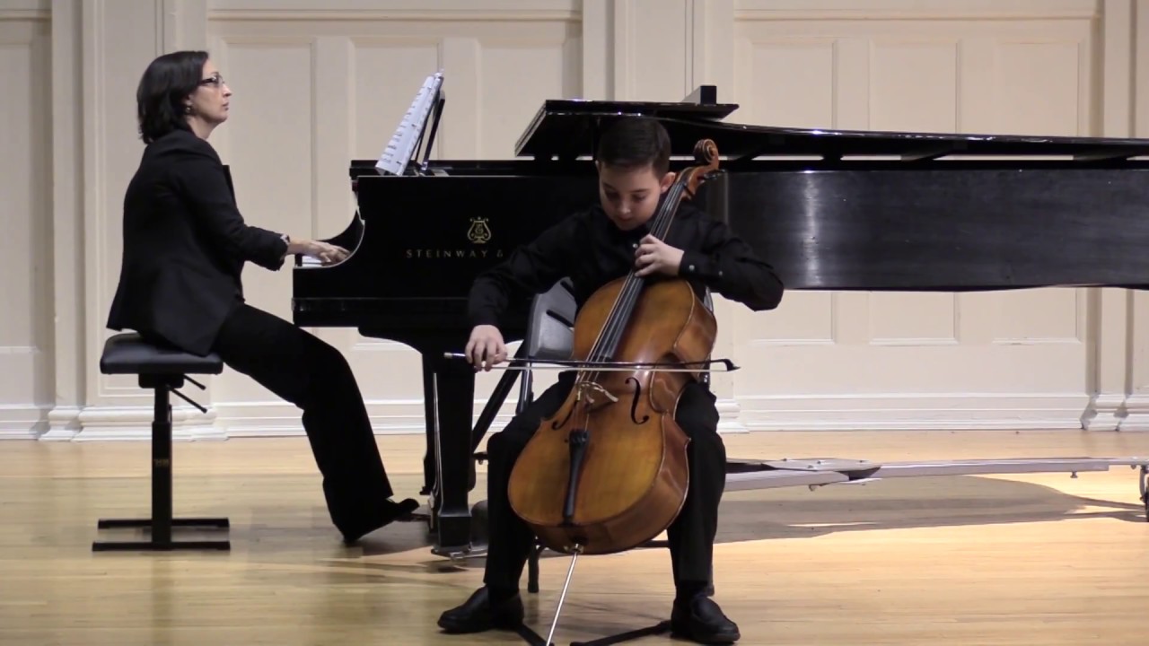 August Nolck - Concertino in D Major for Cello   Jan Nedvetsky, cello; Miana Pavchinskaya, piano
