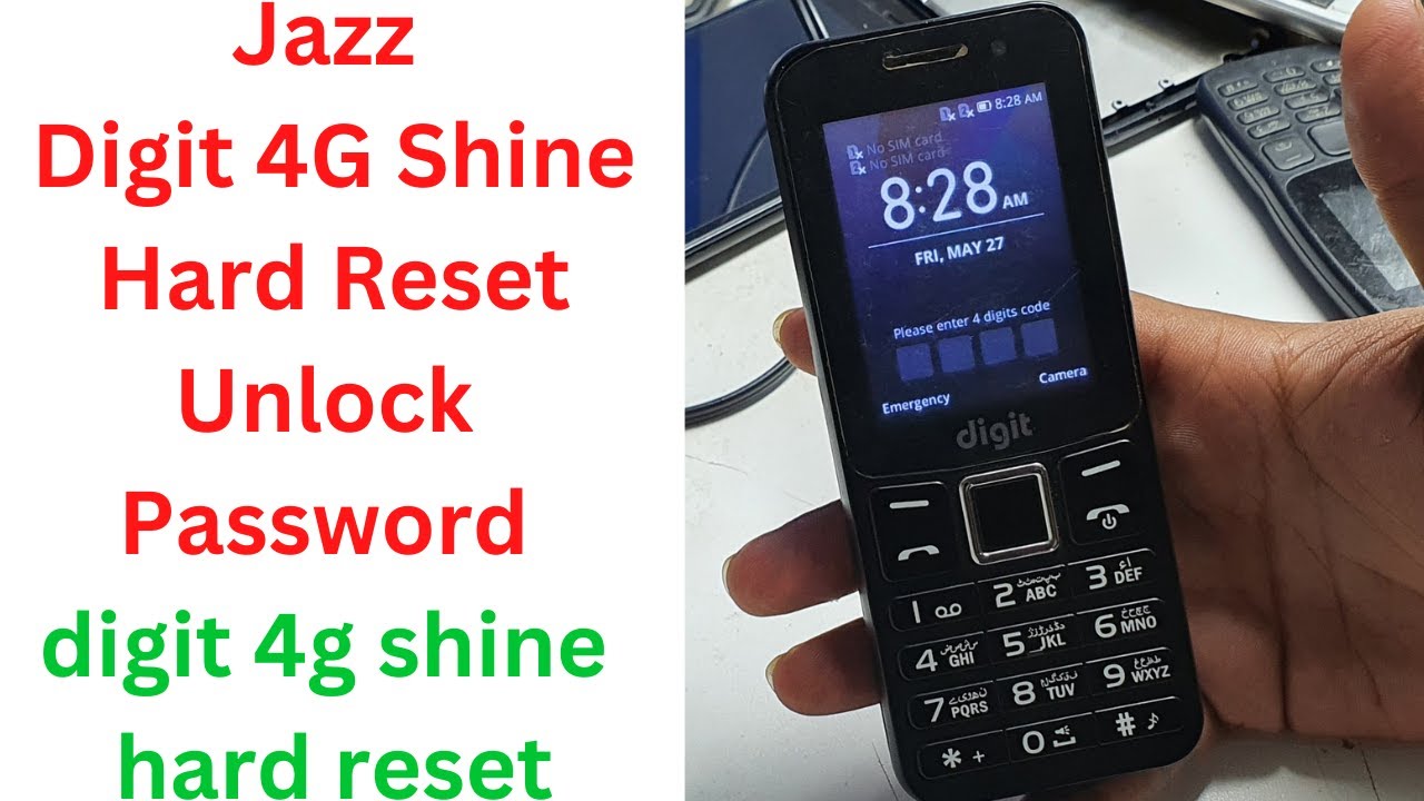 Jazz Digit 4G Shine Hard Reset Unlock Password - digit 4g shine how to hard reset -