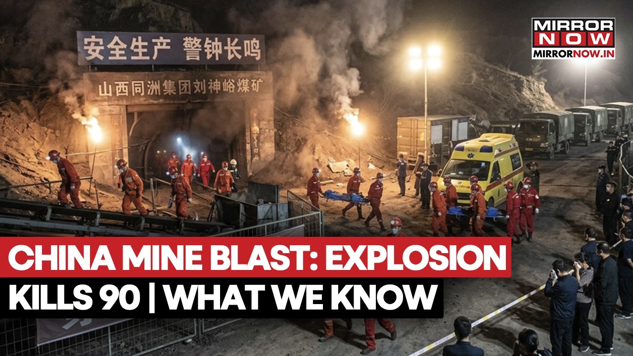 China Mine Explosion Horror: 90 People Killed In Shanxi Province, Rescue Operations Continue