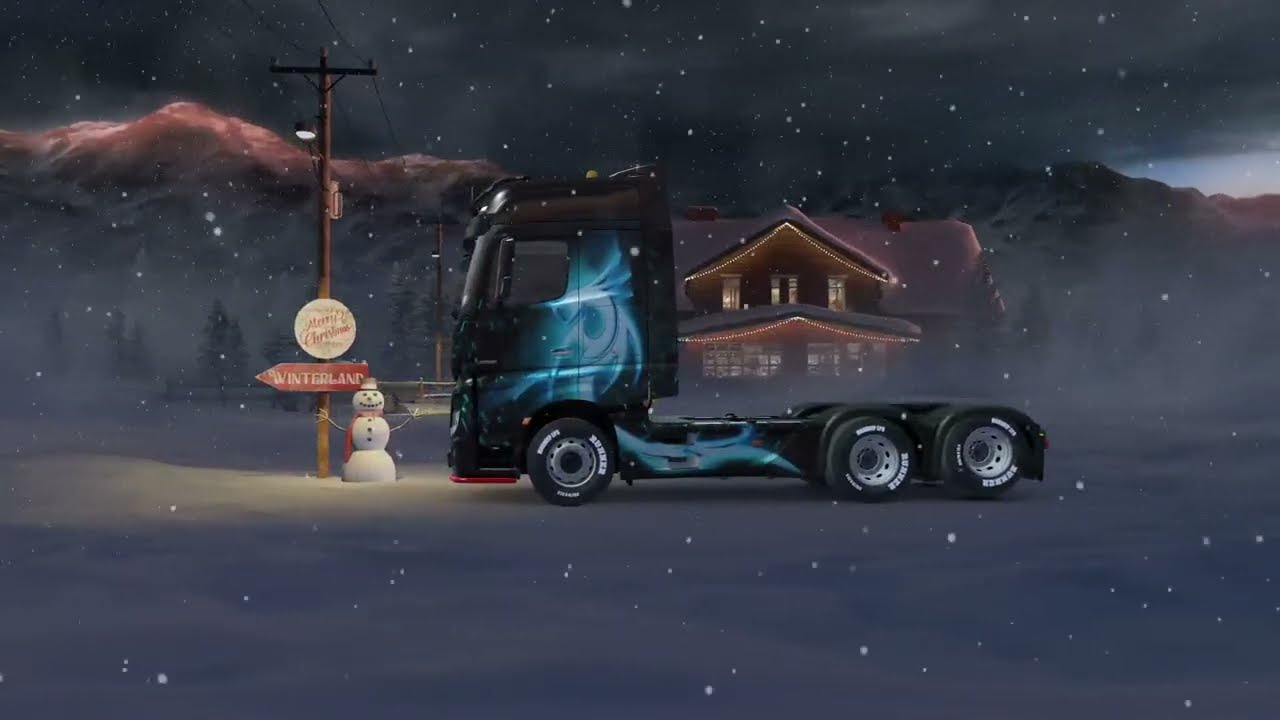Klidna jizda v ETS2 vezeme jachtu
