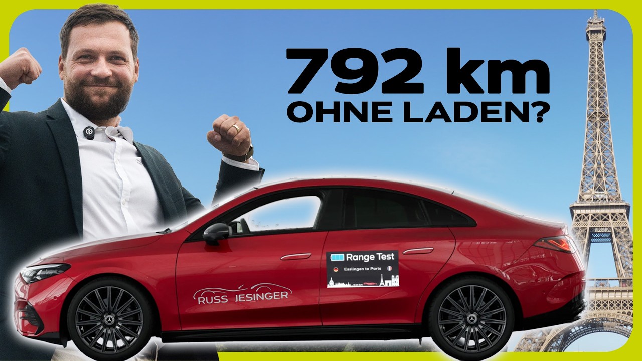 Mercedes-Benz CLA 250+ Langstreckentest: Schafft er 644km am Stück? | Hypermiling | Reichweite | EQ