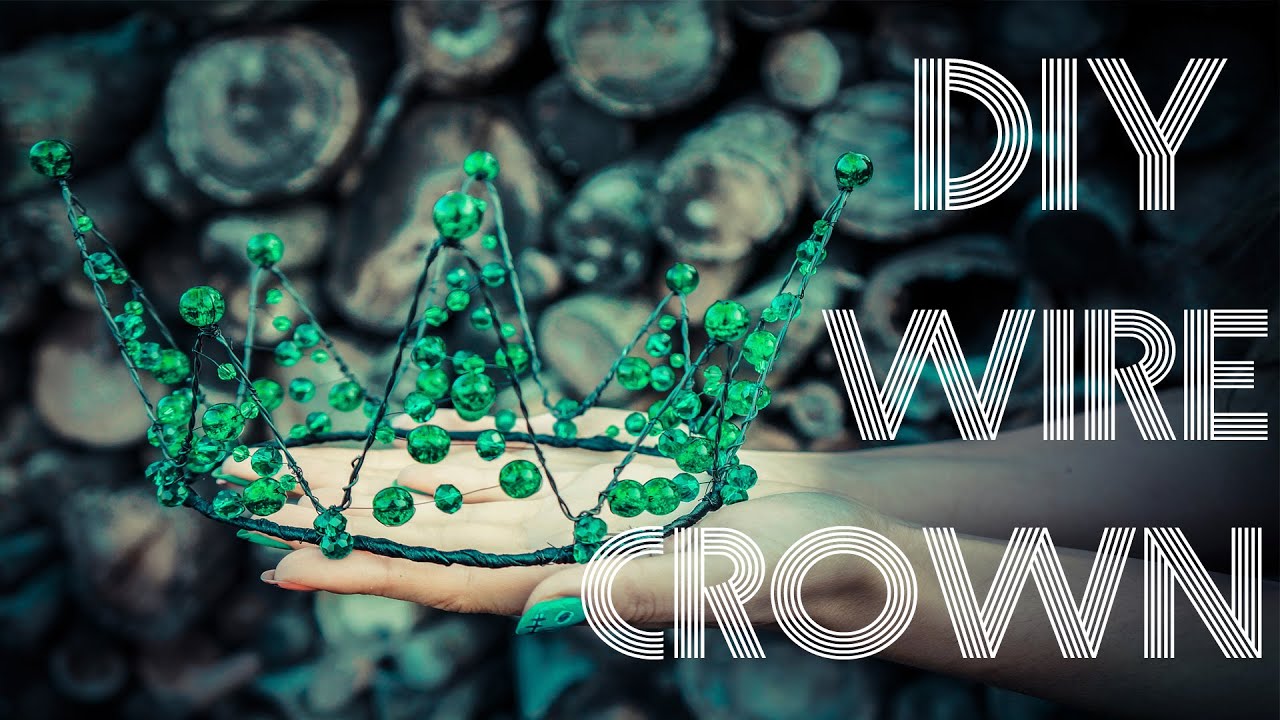 DIY WIRE CROWN / УКРАШЕНИЕ ДЛЯ ВОЛОС / КОРОНА ИЗ ПРОВОЛОКИ