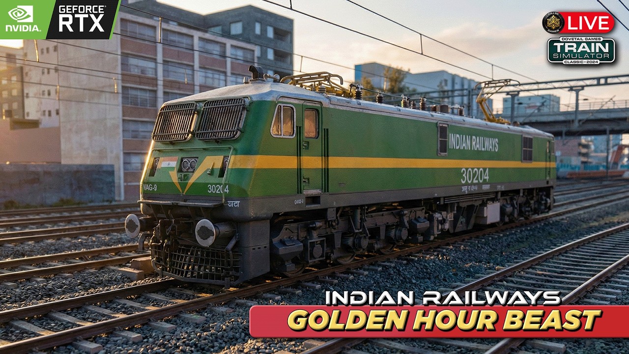 12395 RJPB - Ajmer JN Ziyarat Express || Train Simulator 2026 || PC GAMEPLAY || Live🔴